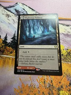 Magic The Gathering Kaldheim - BLIGHTSTEP PATHWAY SEARSTEP PATHWAY - RARE - Image 2