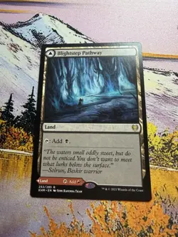 Magic The Gathering Kaldheim - BLIGHTSTEP PATHWAY SEARSTEP PATHWAY - RARE - Image 5