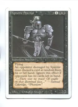 1994 Magic the Gathering Revised - Hypnotic Specter - Image 1