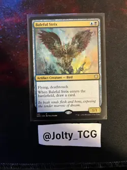 Baleful Strix Commander: Dominaria United Regular LP - Image 1