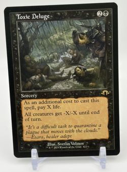 Magic MTG: Toxic Deluge - Retro Frame Modern Horizons 3 MH3 NM - Image 1