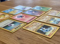 Pokemon TCG Base Set Cards X10 - Vintage WOTC 1999 Cards - Joblot No Duplicates - Image 4