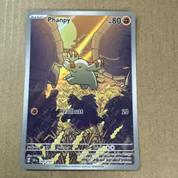 Phanpy 205/191 - Illustration Rare - Surging Sparks - NM/M - Pokemon TCG - Image 1