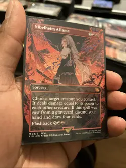 Nibelheim Aflame (Borderless) Final Fantasy Regular - Image 2