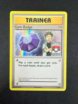 Gym Badge XY203 - Black Star Promos (Pokemon) NM - Image 1
