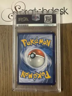 PSA 7 - Pokemon STAFF MACHAMP 59/108 - PRERELEASE EVOLUTIONS - FOIL - Image 2