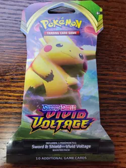 Pokemon TCG: Sword & Shield Vivid Voltage Sleeved Booster Pack (Random Pack Art) - Image 1