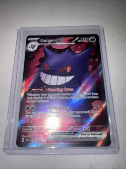 Pokemon TCG Gengar EX Temporal Forces Ultra Rare Card 193/162 Scarlet & Violet - Image 1