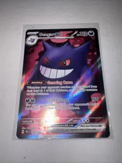 Pokemon TCG Gengar EX Temporal Forces Ultra Rare Card 193/162 Scarlet & Violet - Image 3