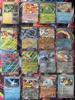 Pokemon 16 ENGLISH Card Lot nm V Max Mega Amazing Ex HOLO Rare Hits Only B59 - Image 1