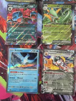 Pokemon 16 ENGLISH Card Lot nm V Max Mega Amazing Ex HOLO Rare Hits Only B59 - Image 3