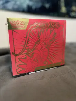 Pokemon TCG Scarlet and Violet Elite Trainer Box Koraidon Sealed - Image 1
