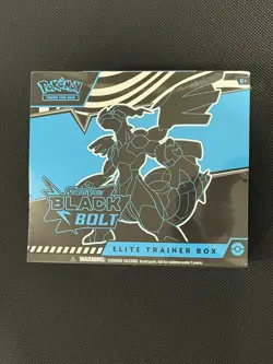 Pokemon Black Bolt ETB Elite Trainer Box - Factory Sealed - Image 1