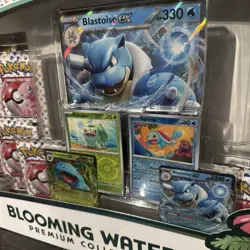Pokemon 151 Blooming Waters Premium Collection NEW Factory Sealed Box - Image 2