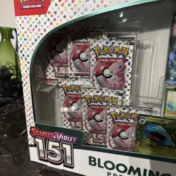 Pokemon 151 Blooming Waters Premium Collection NEW Factory Sealed Box - Image 4