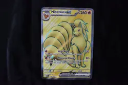Pokemon TCG Ninetales ex 186/165 EN MEW Scarlet & Violet 151 Ultra Rare NM Holo - Image 1