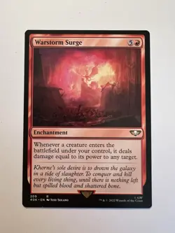Warstorm Surge - MTG 40k Universes Beyond: Warhammer 40,000 - NM - Image 1