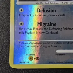 Pokemon Psyduck Secret Wonders 100/132 Reverse Holo Common Basic English LP - Image 5