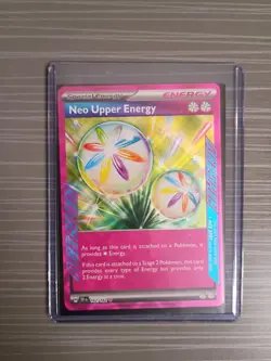 Pokemon Neo Upper Energy Ace SPEC SV05: Temporal Forces 162/162 Holo - Image 1