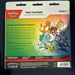 Pokemon TCG First Partner Illustration Collection Series 1 Box SEALED - Image 2