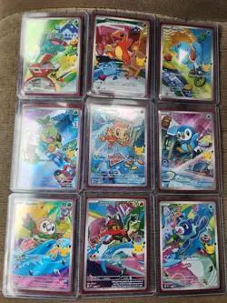 Pokemon TCG First Partner Illustration Collection Series 1 All Starters - Image 1