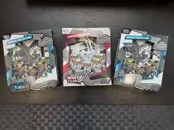 LOT Pokemon Black Bolt (2) & White Flair Binder Collection Ascended Heros Sealed - Image 1