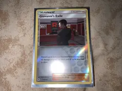 Pokemon TCG : Giovanni's Exile 57/68 Reverse Holo Hidden Fates - Image 1
