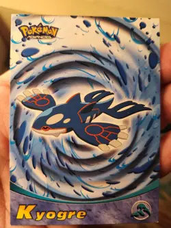 Topps Pokemon Advanced #43 Kyogre - Image 1