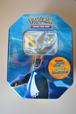 2007 Empoleon Lv.X Tin Diamond & Pearl 4x D&P Boosters Pokemon Factory Sealed - Image 1