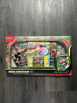 Pokemon Mega Venasaur Premium Collection Box New Sealed - Image 1