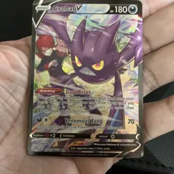 Pokemon TCG Crobat v Trainer Gallery TG20/TG30 SWSH: Lost Origin NM Condition - Image 1