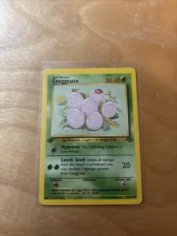 Pokemon TCG Exeggcute #52/64 1st Edition Jungle Set Unlimited WOTC - Image 1