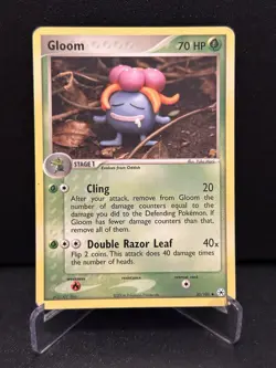 Pokemon TCG Gloom 35/101 EX Hidden Legends Yuka Morii - Image 1