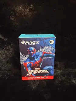 Magic: The Gathering Marvel's Spider-Man SDCC Blue Welcome Deck, Opened - Image 1