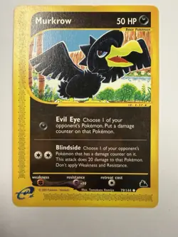 Pokemon TCG - Murkrow Skyridge 79/144 Non Holo MP - Image 1