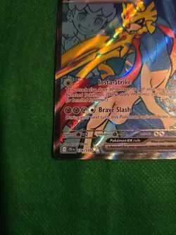 Hop's Zacian ex 176/159 Sv09: Journey Together Full Art Ultra Rare Holo Pokemon - Image 3