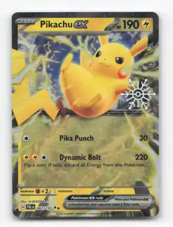 Pokemon TCG - Pikachu ex (Holiday Calendar) - Image 1
