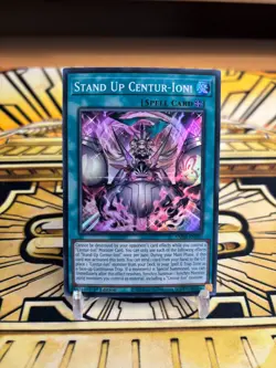 Yugioh Erhebe dich, Centur-Ion! Super Rare VASM-EN020 - Image 1