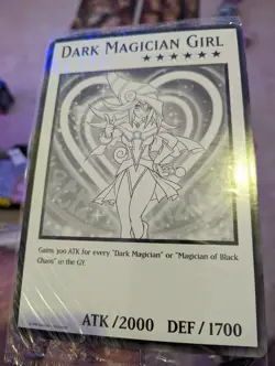 YuGiOh! Oversized Dark Magician Girl DUOV PROMO SEALED! - Image 1