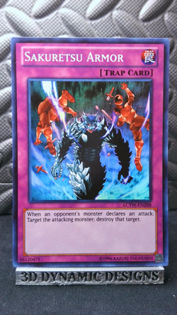 | Yugioh Sakuretsu Armor LCYW-EN288 Super Rare Legendary Yugis NM- 🔥 | - Image 1
