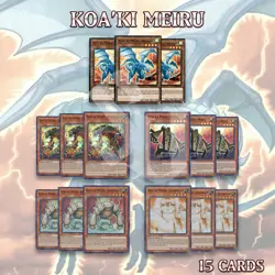 KOA'KI MEIRU DECK 15 | WALL SANDMAN OVERLOAD GUARDIAN DRAGO YuGiOh - Image 2