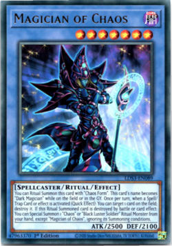 Magician of Chaos - LDS3-EN089 - Ultra Rare - 1st Edition - Yugioh - Image 1