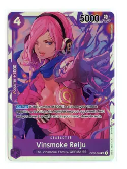 Vinsmoke Reiju OP06-069 SR One Piece Wings of the Captain Card - Image 1