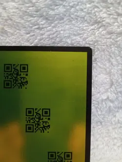 2025 Disney Lorcana Discard Error QR Code Card FOILED!!! Whispers In The Well - Image 5