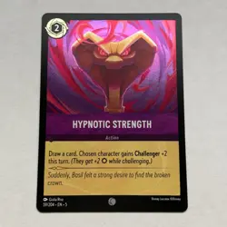 Hypnotic Strength 59/204 Disney Lorcana Shimmering Skies Common Cold Foil NM - Image 1