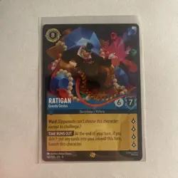 Ratigan Greedy Genius 167 / 204 Legandary Reign of Jafar Regular Disney Lorcana - Image 1