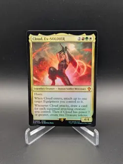 Cloud, Ex-SOLDIER Commander: Final Fantasy Foil - Image 1