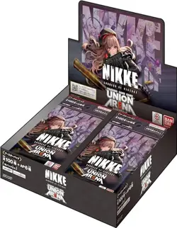 BANDAI UNION ARENA Booster Pack Goddess of Victory: NIKKE [UA18BT] (BOX) 16 pack - Image 1
