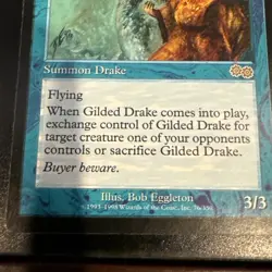 MTG Gilded Drake Urza's Saga Magic The Gathering - Image 4