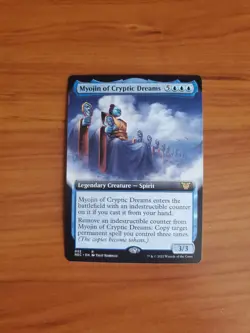 MTG Commander Kamigawa: Neon Dynasty Myojin of Cryptic Dream (052) Extended Art - Image 1